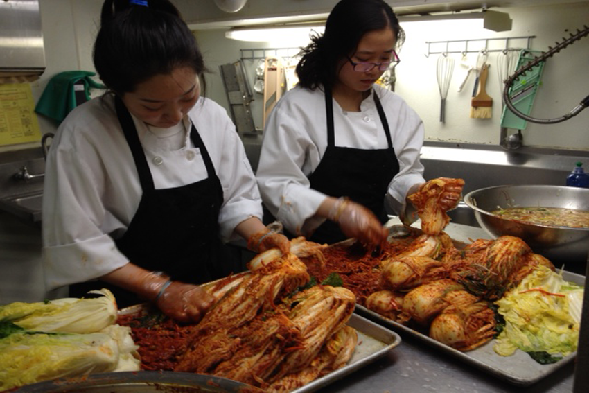 Preparation for the Embassy Chef Challenge Columbia College
